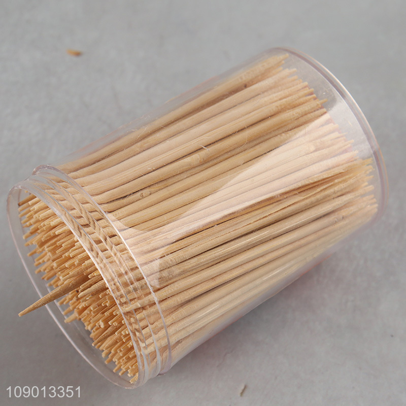 China Imports 300 Count Eco-Friendly Natural Bamboo Toothpicks for Home