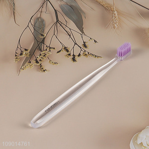 Factory wholesale sensitive teeth oral care adult toothbrush for daily use