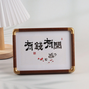 Best selling rectangle tabletop decoration photo frame picture frame wholesale