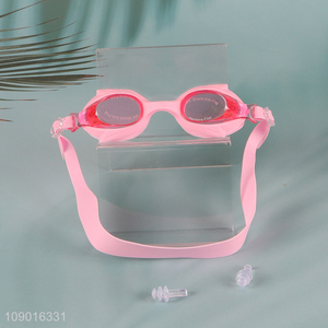 Low price pink professional swimming glasses swimming goggles for training