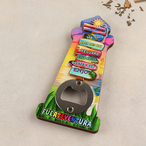 New Arrival Magnetic Bottle Opener Fridge Magnet Bottle Opener Fuerteventura Souvenir