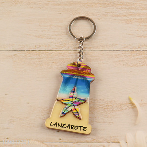 New Arrival Keychain Lanzarote Souvenir <em>Key</em> <em>Chain</em> Souvenir <em>Key</em> Ring