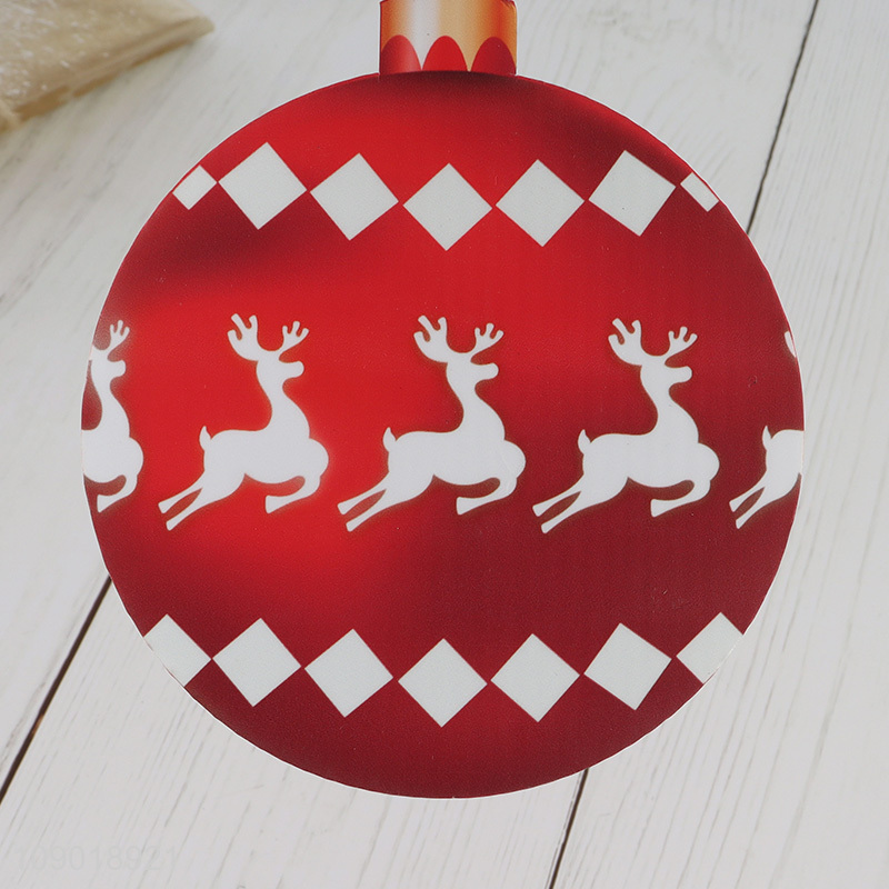 Factory supply Christmas hanging ornaments pp board Christmas decoration