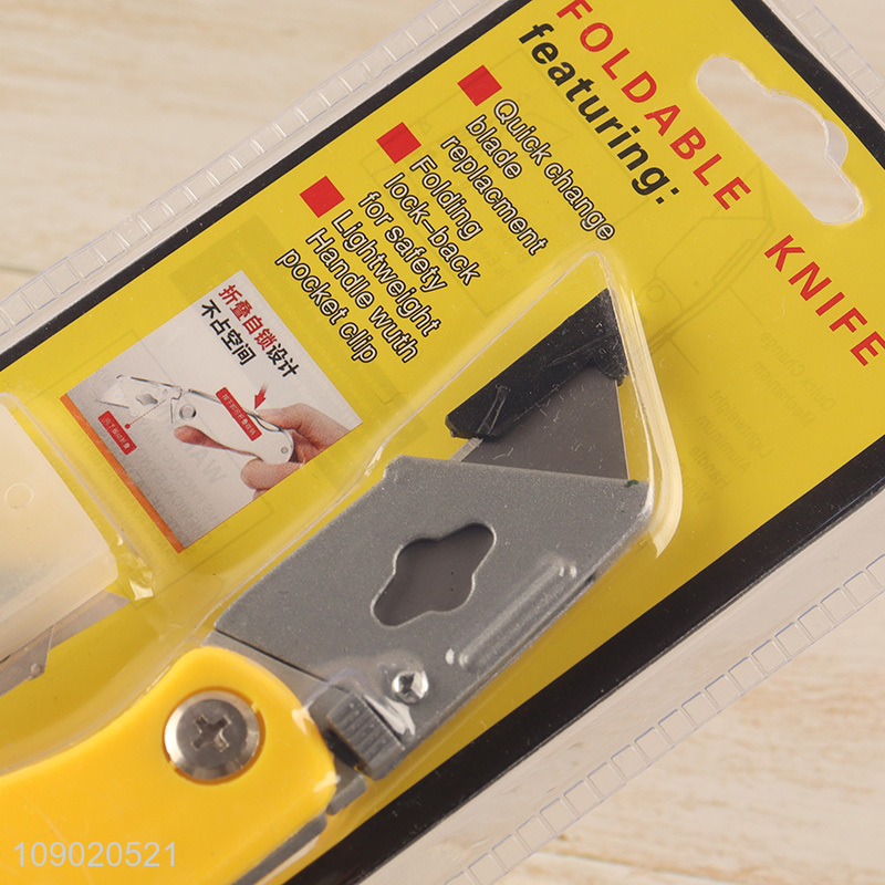 Online Wholesale Folding Utility Knife Heavy Duty Zinc Alloy Box Cutter