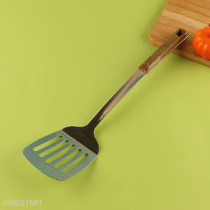 Factory Price Stainless Steel Slotted Spatula Kitchen Cooking Spatula