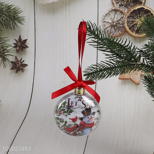 Best quality Christmas decoration hanging mini <em>photo</em> <em>frame</em> ball for sale