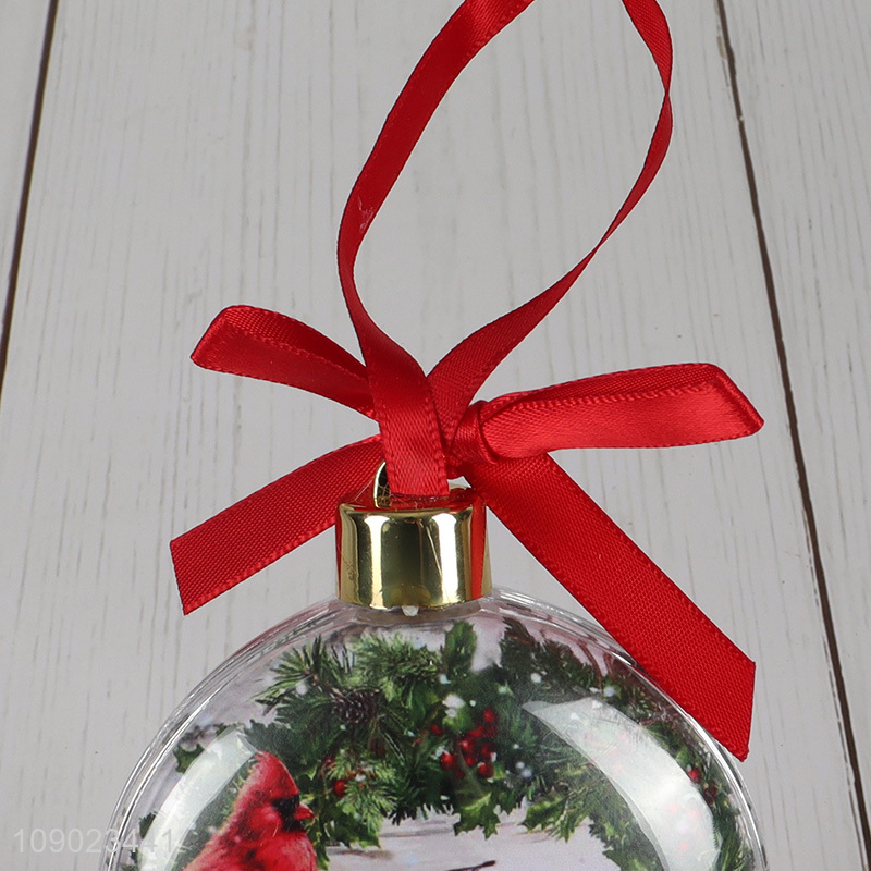 Online wholesale christmas tree ornament photo frame ball for Christmas decoration