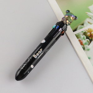 Good Quality 10-In-1 Multicolor Ballpoint Pen Kawaii Ballpoint Pen for Kids