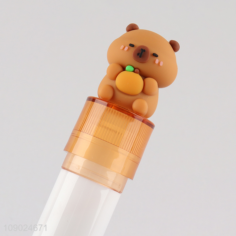 High Quality Cute Capybara Eraser Kawaii Retractable Eraser for Kids Students