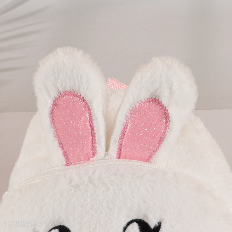 Factory direct sale cartoon rabbit plush doll backpack for girls