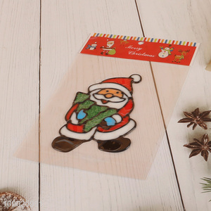 Good Quality PVC Christmas Window Clings Thick Reusable Window Stickers