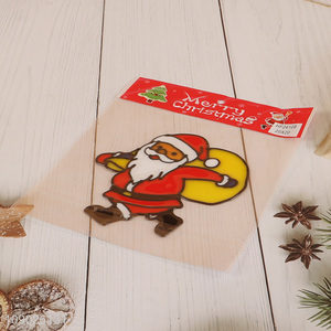 Good Quality PVC Christmas Window Stickers Cute Cartoon Window Clings