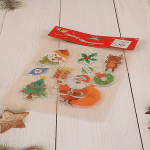 New Arrival PVC Christmas Window Stickers for Christmas Window Decoration