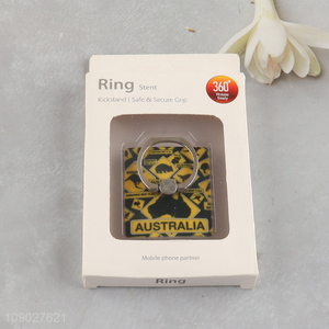 Online wholesale 360 rotating mobile phone finger ring grip kickstand phone holder