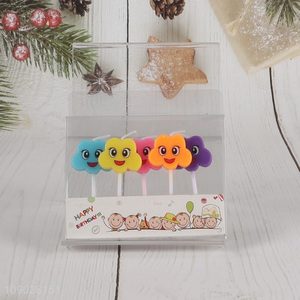 Latest products cartoon multicolor children birthday cake decorative candle