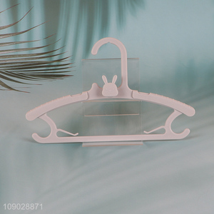 Wholesale Baby Clothes Hanger Cute Bunny Non-Slip Clothes Hanger for Kids