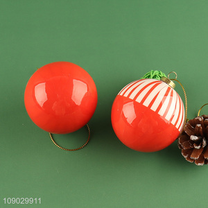 Yiwu market round Christmas tree hanging ornaments decoration Christmas ball