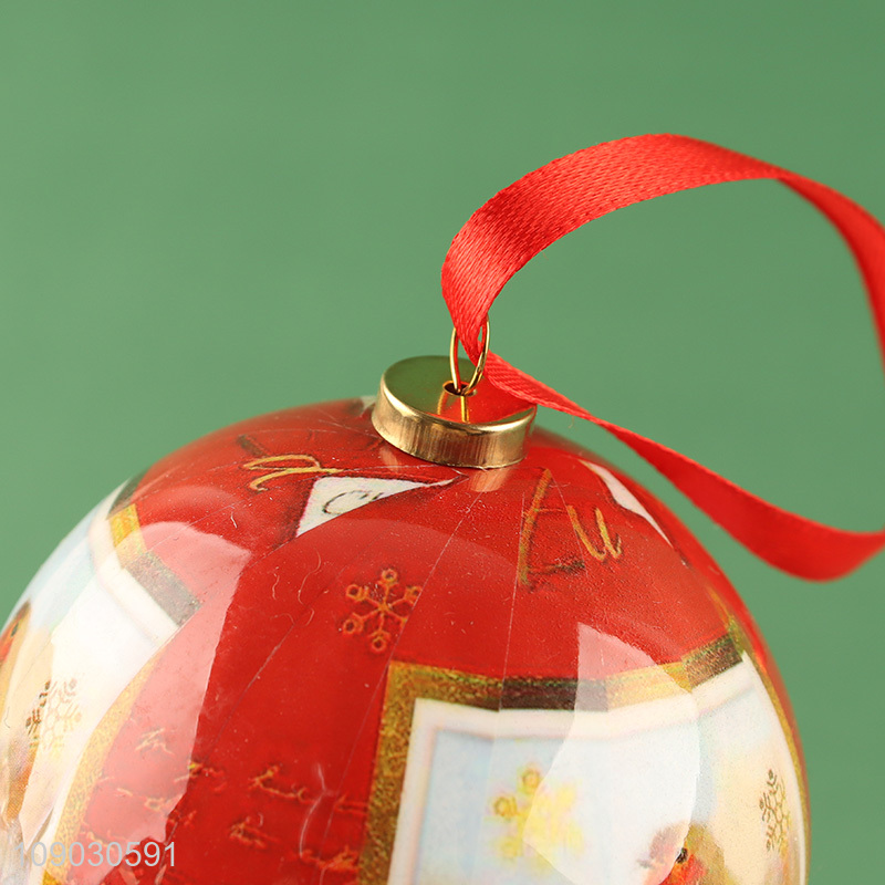 Best price round Christmas tree hanging ornaments Christmas ball for decoration