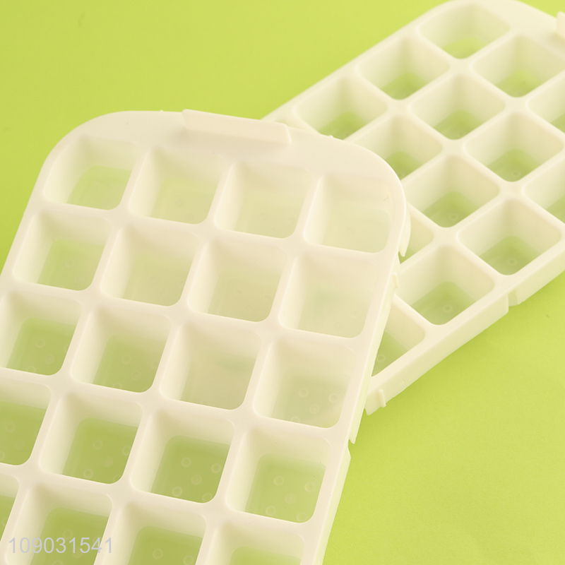 Factory supply multi-layer household ice cube mold ice cube tray with lid