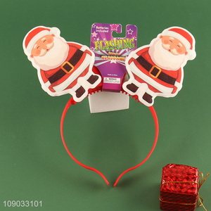 Most popular Santa Claus Christmas party supplies decorative hair hoop