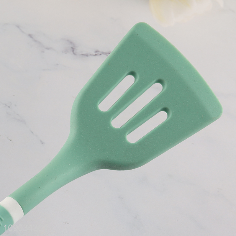 Good quality non-stick silicone kitchen utensils cooking slotted spatula