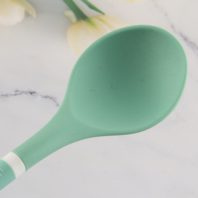 Yiwu market home restaurant silicone kitchen utensils basting spoon