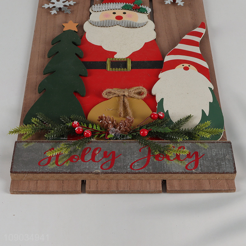 New Arrival Christmas Wooden Ornaments Christmas Tree Hanging Decorations