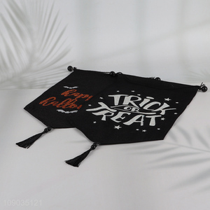 New Arrival Halloween Trick or Treat Hanging <em>Flag</em> for Halloween Party Decor