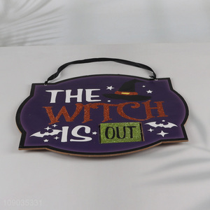 Good Quality Halloween Wooden Hanging <em>Decorations</em> Halloween Wood Hanging Signs