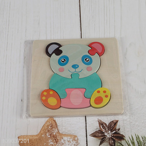 Online Wholesale Cartoon Panda Wooden <em>Puzzle</em> Educational Toys for Boys Girls