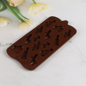 New Arrival 14-Cavity Silicone Chocolate Molds Non-Stick Candy Molds