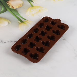 Wholesale 18-Cavity Non-Stick Silicone Baking Molds for Chocolate Jello Pudding