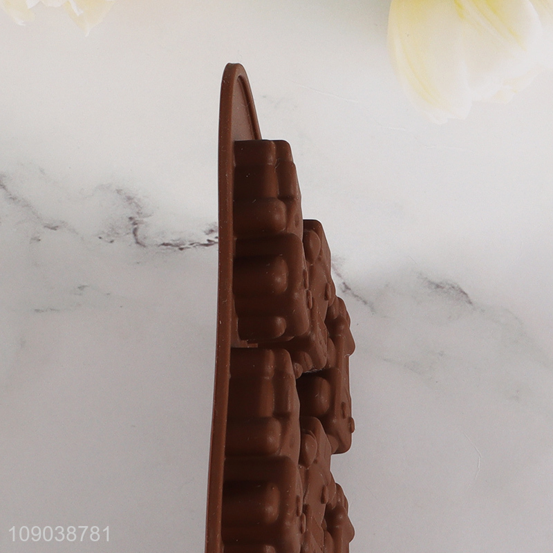 New Product 12-Cavity Non-Stick Flexible Silicone Chocolate Candy Molds