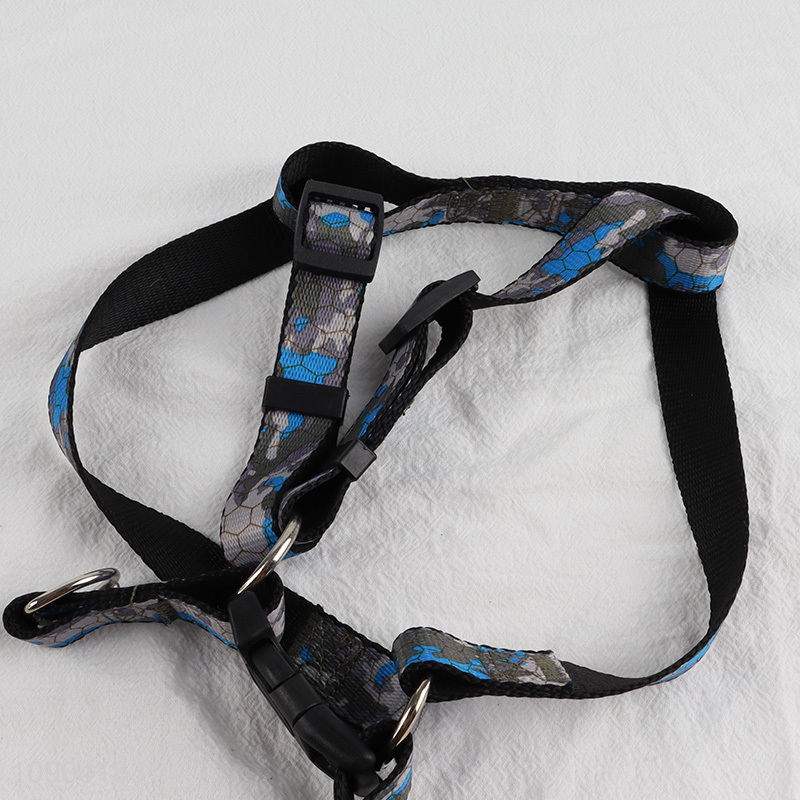 Good Quality Custom Printed Dog Collar And Leash Set Pet Supplies