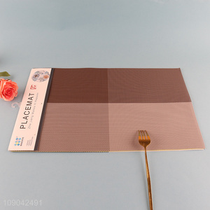 Hot selling home restaurant tabletop decoration place mat dinner mat