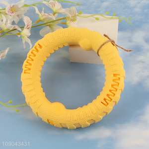 Factory Price Pet Dog Chew Toys Dog Puppy Teething Ring