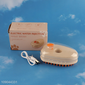 Good quality professional electric water injection pet electric spray comb