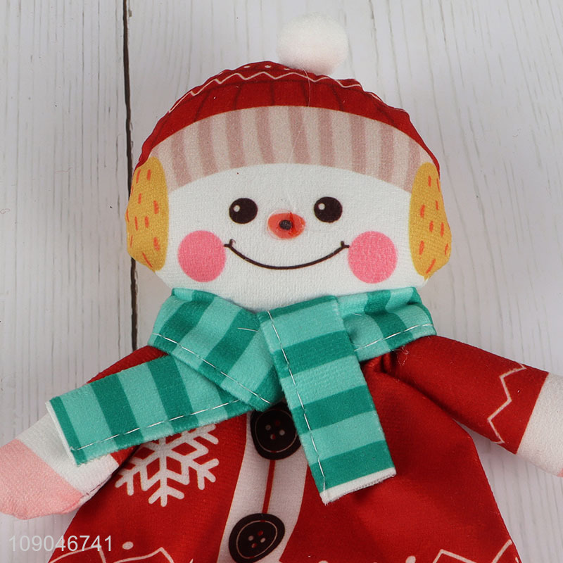 Wholesale Christmas Eve Apple Bag Christmas Doll Gift Bag with Drawstring