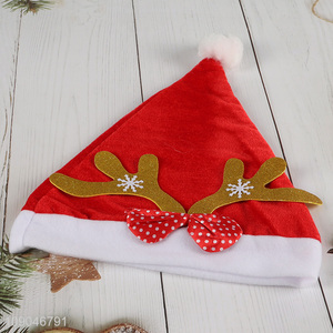 Hot Selling Non-Woven Christams Hat Santa Hat New Year Party Hat