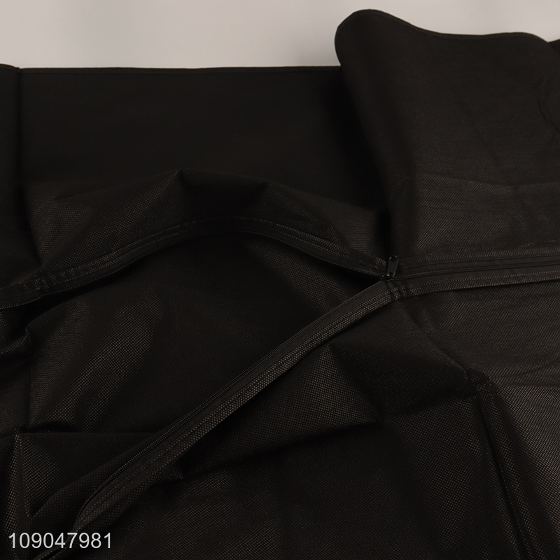 Yiwu market black non-woven fabric dust cover for clothes