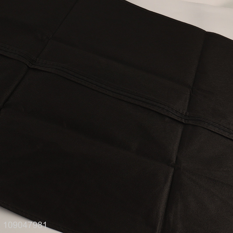 Yiwu market black non-woven fabric dust cover for clothes