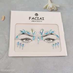 Hot items delicate women festival party facial tattoo sticker