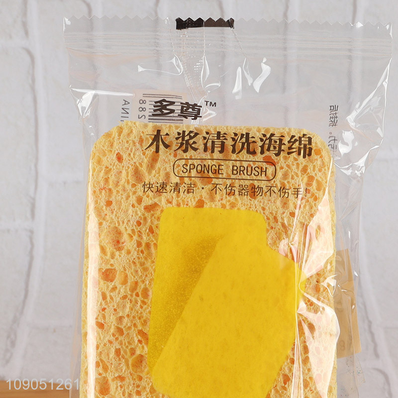 China Imports 3 Pieces Dishwashing Sponges Kitchen Sink Cleaning Sponges