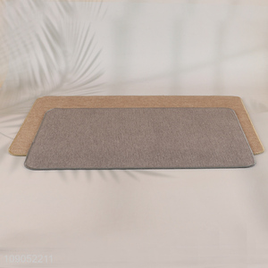 New product multicolor anti-slip rectangle floor mat door mat for household