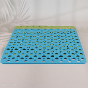 Top selling non-slip bath mat hollow suction cup mat wholesale