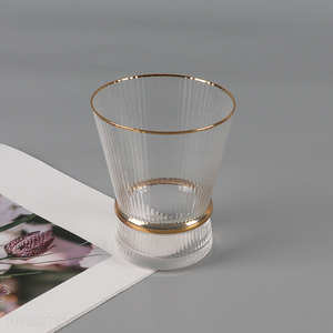 Good quality unbreakable crystal glass drinking cups wine glasses for sale