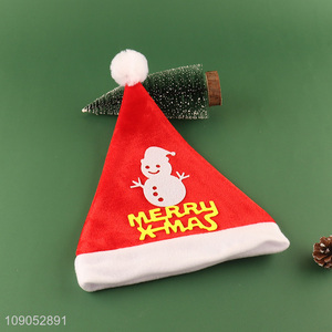 High Quality Cute Santa Hat Christmas Hat for Kids Men Women