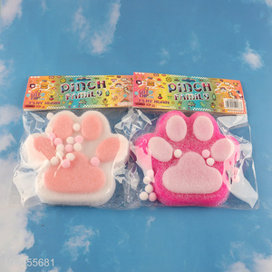 High Quality Soft Pinch Family Squeeze Fidget Toy Squishy Cat Paw