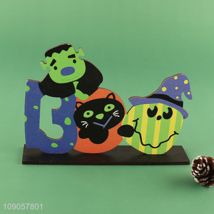 Factory Price Halloween Wooden Table Decorations Halloween Table Centerpieces