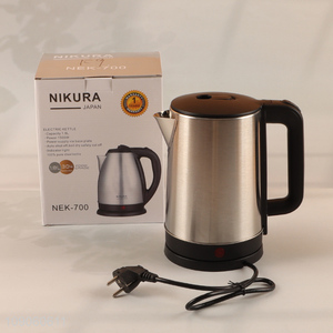 Hot items stainless steel 1.8L 1500w electric water kettle for home appliance